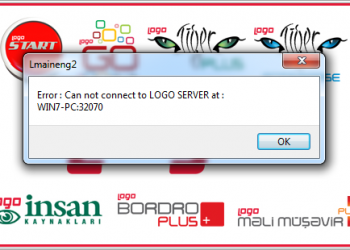 ErrorCan not connect to Logo SERVER at 32070 çözümünu bulacaksınız