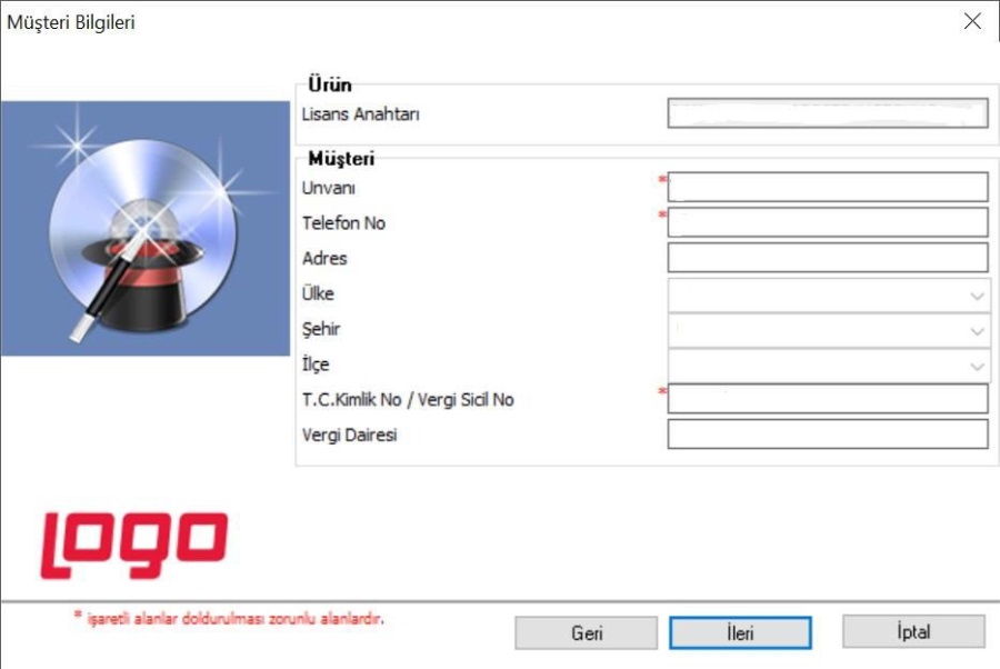 START DEMO KURULUMU VE AYARLARI