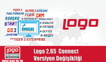 Logo 2.65 Connect Versiyon Değişikliği