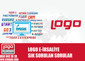 logo e-irsaliye sık sorulab sorular,logo e-irsaliye, www.evosas.com