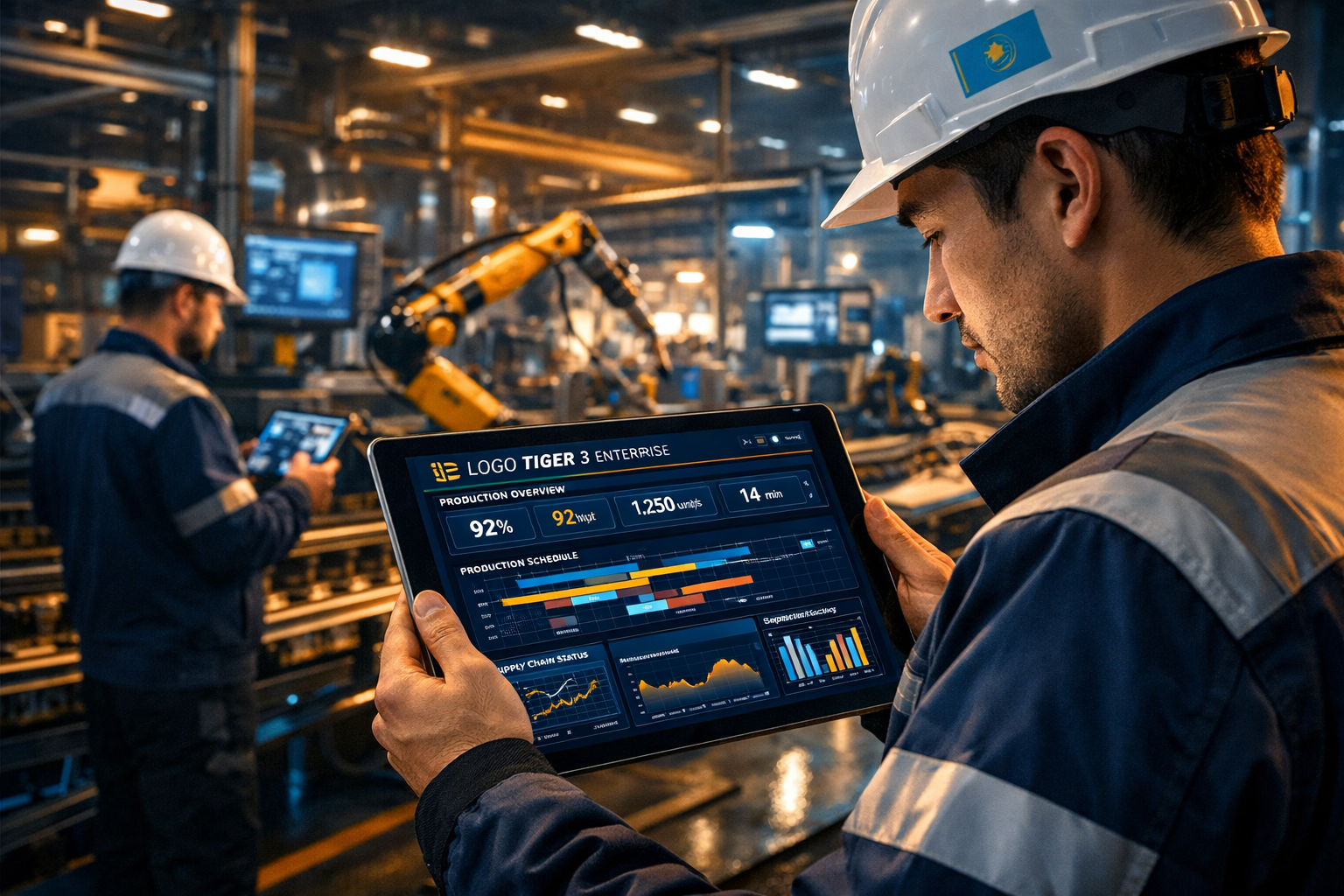 Kazakistan’da Üretim Verimliliğinin Anahtarı: Logo Tiger 3 Enterprise ve MRP Stratejileri